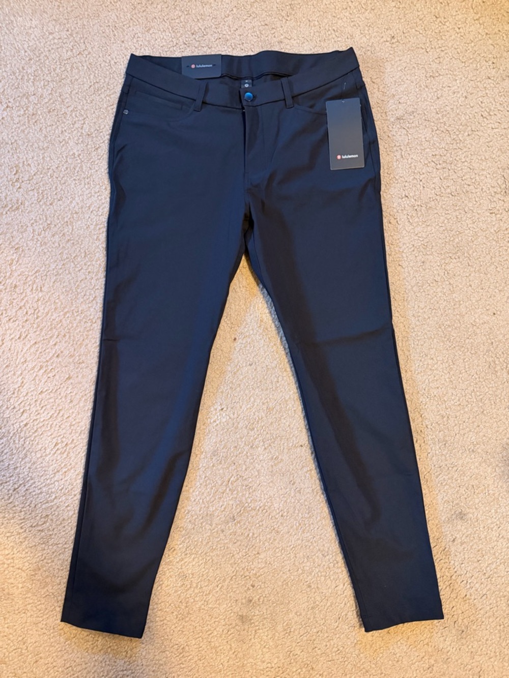 lululemon athletica Black Men's Dress Pants